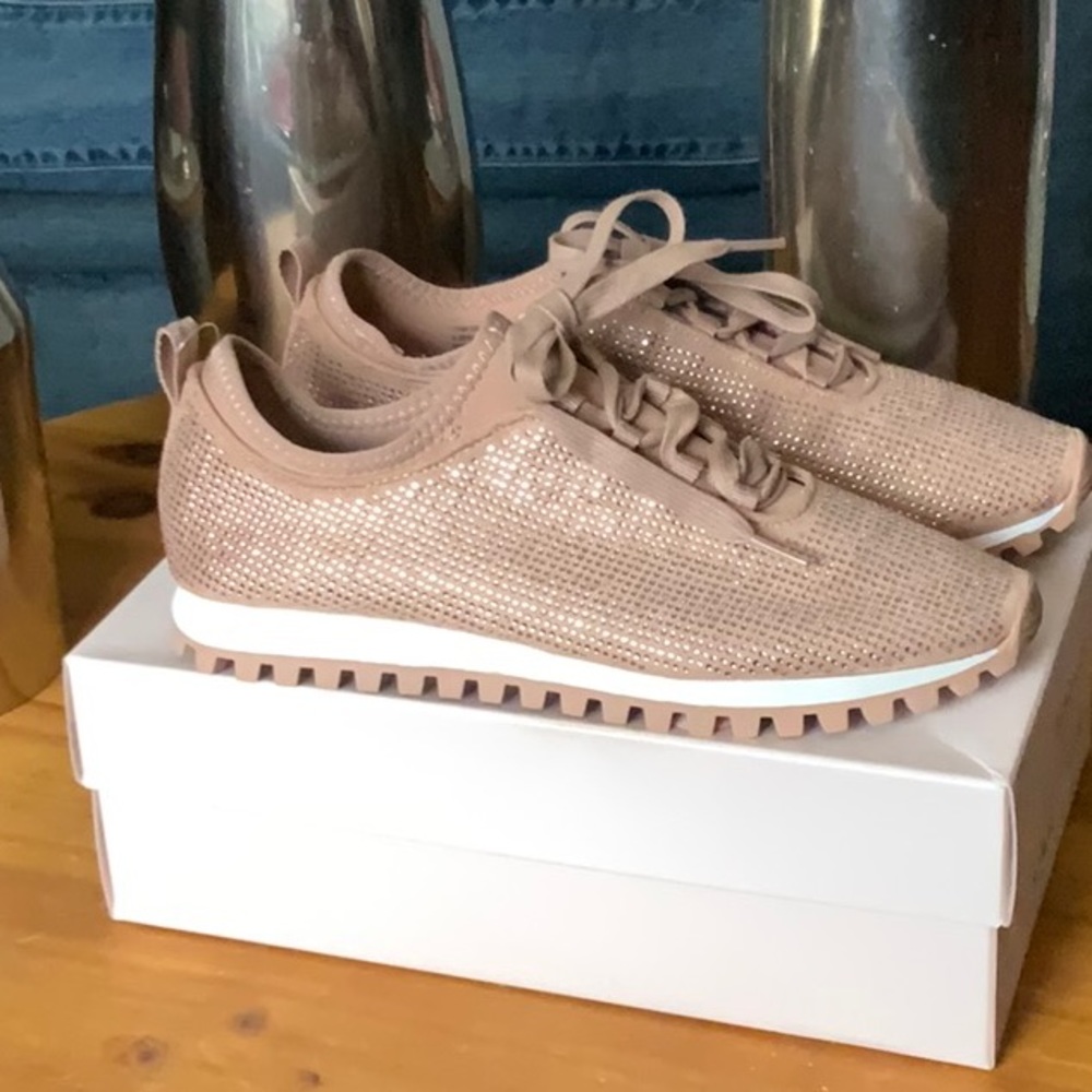 BCBGeneration Lynn Crystal/Neoprene Sneakers - Picture 2 of 6
